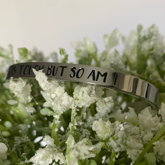 bracelet with gift bag “life is tough but so I’m I” - Picture 8 of 10